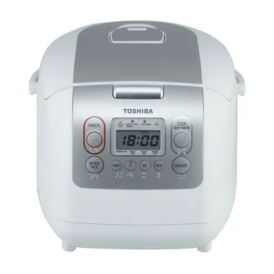 Nồi Cơm Điện Tử Toshiba RC-10NMFVN (WT) (1 Lít) - Hàng Chính Hãng