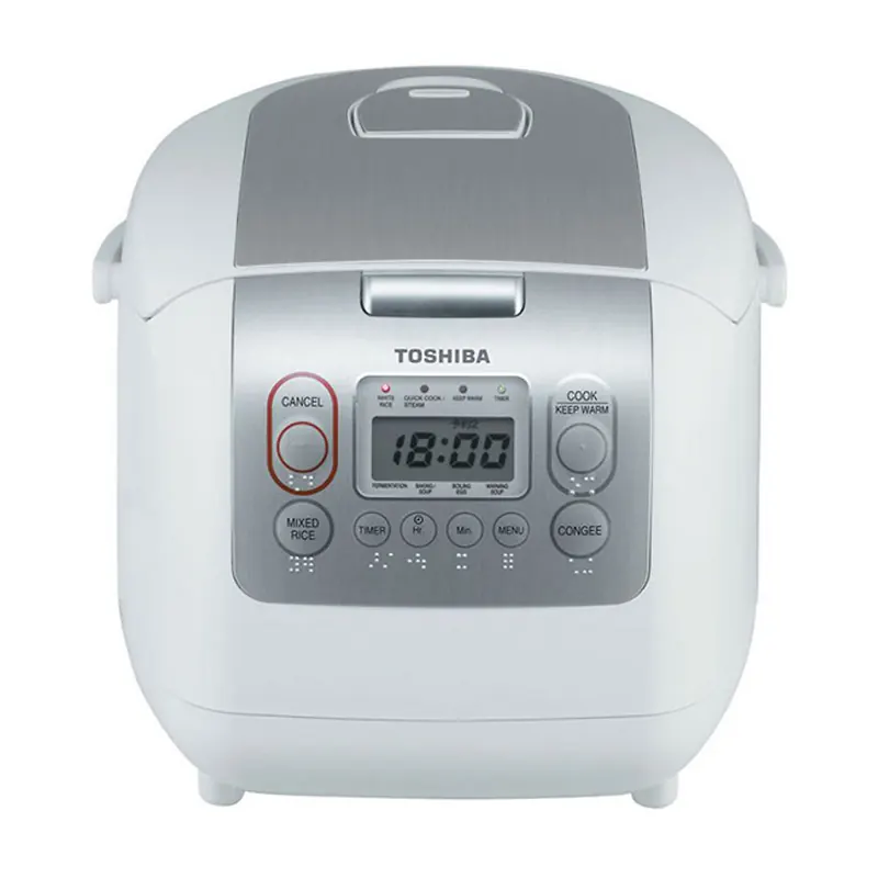 Nồi Cơm Điện Tử Toshiba RC-10NMFVN (WT) (1 Lít) - Hàng Chính Hãng